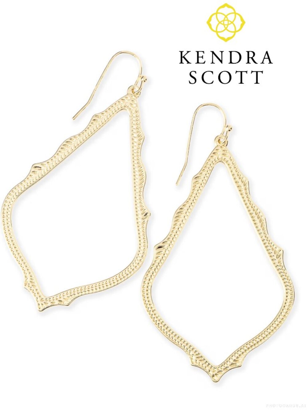 NWOT Kendra Scott Gold Sophee Drop Earrings